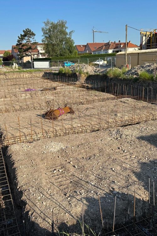Chantier de la Semm – Construction de 28 logements à Colmar Wittelsheim 1