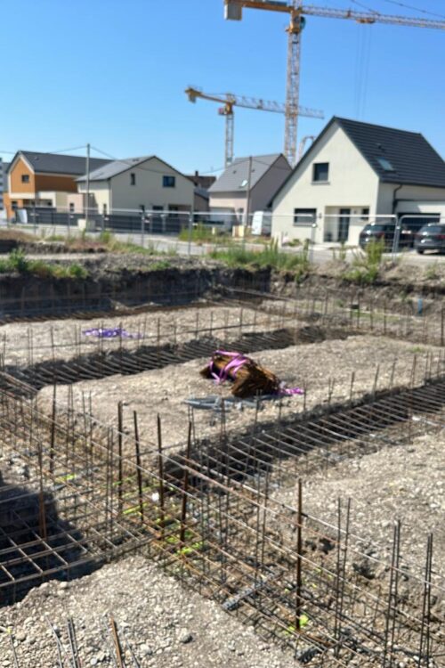 Chantier de la Semm – Construction de 28 logements à Colmar Wintzenheim 3